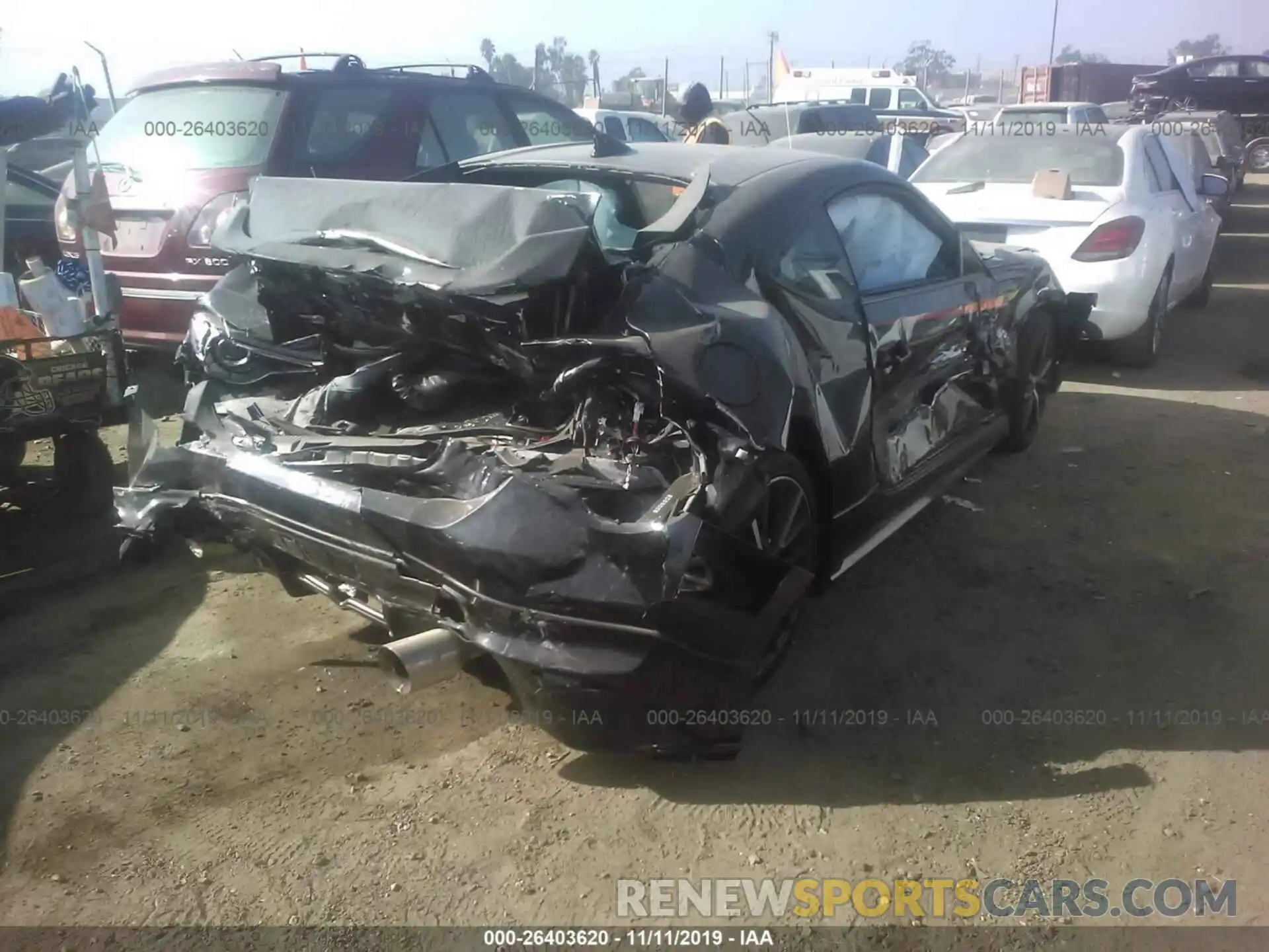 4 Photograph of a damaged car JF1ZNAE16K9702067 TOYOTA 86 2019