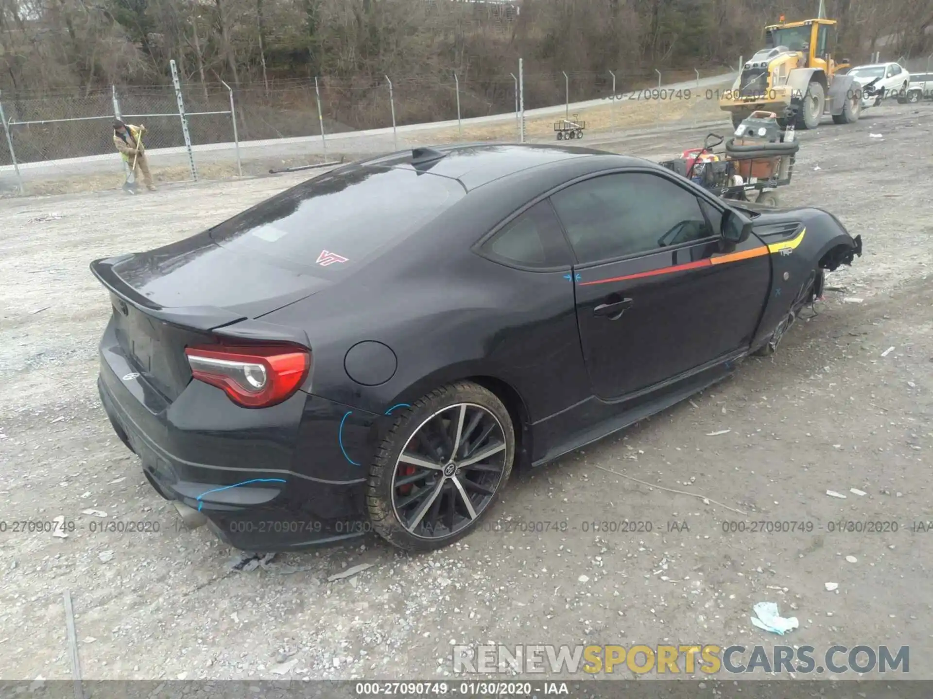 4 Photograph of a damaged car JF1ZNAE16K9702554 TOYOTA 86 2019