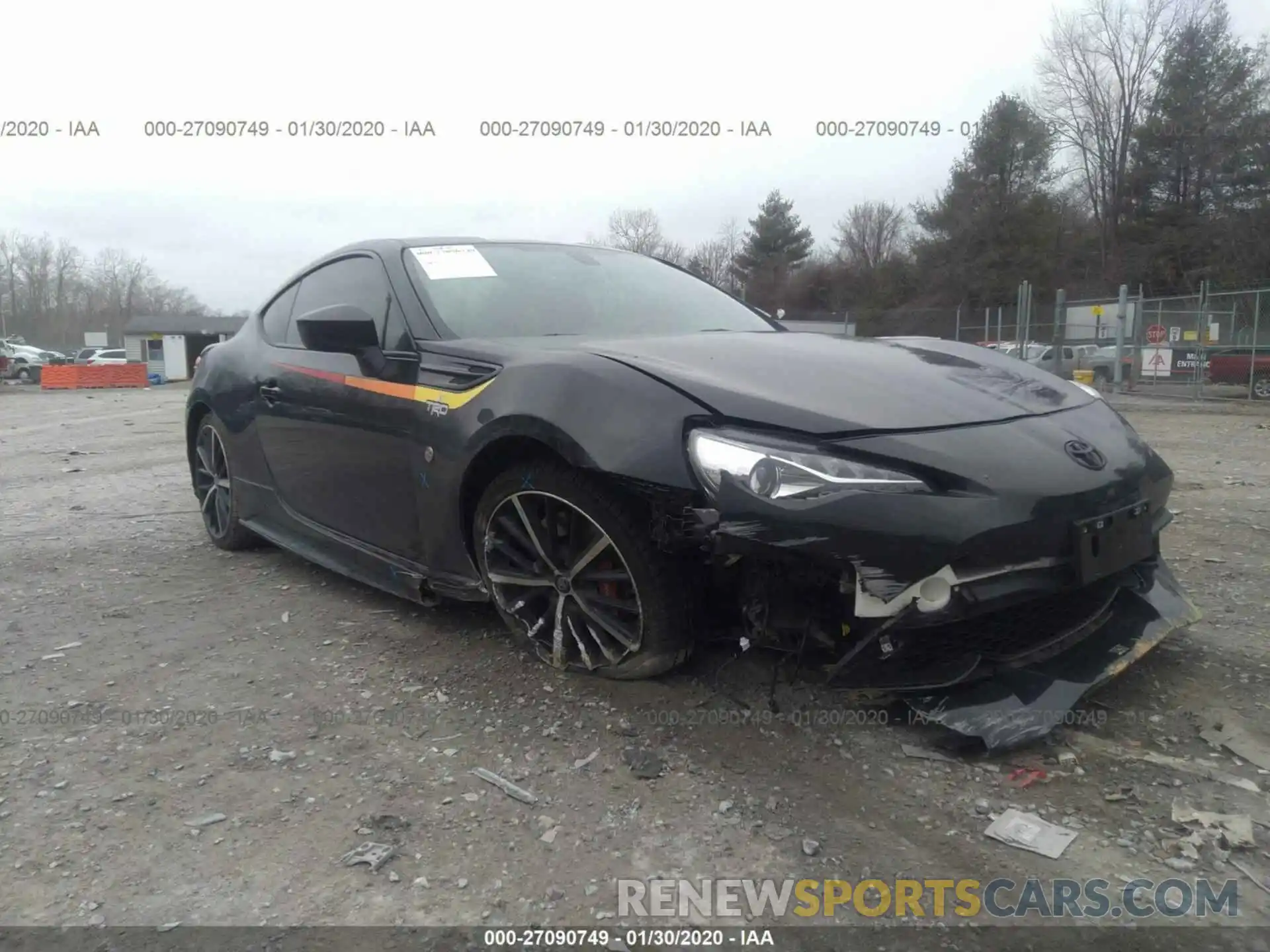 6 Photograph of a damaged car JF1ZNAE16K9702554 TOYOTA 86 2019