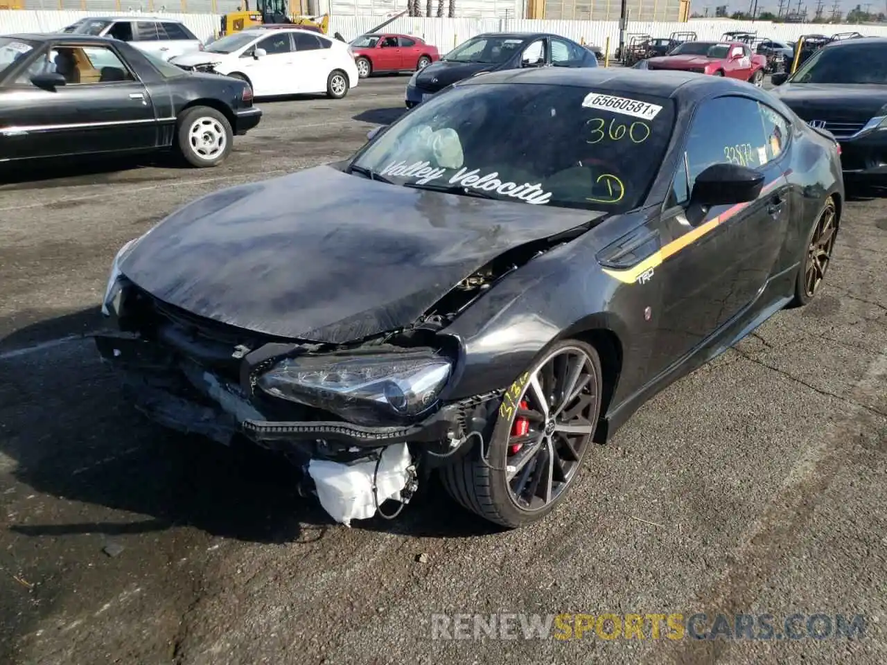 2 Photograph of a damaged car JF1ZNAE17K9702899 TOYOTA 86 2019