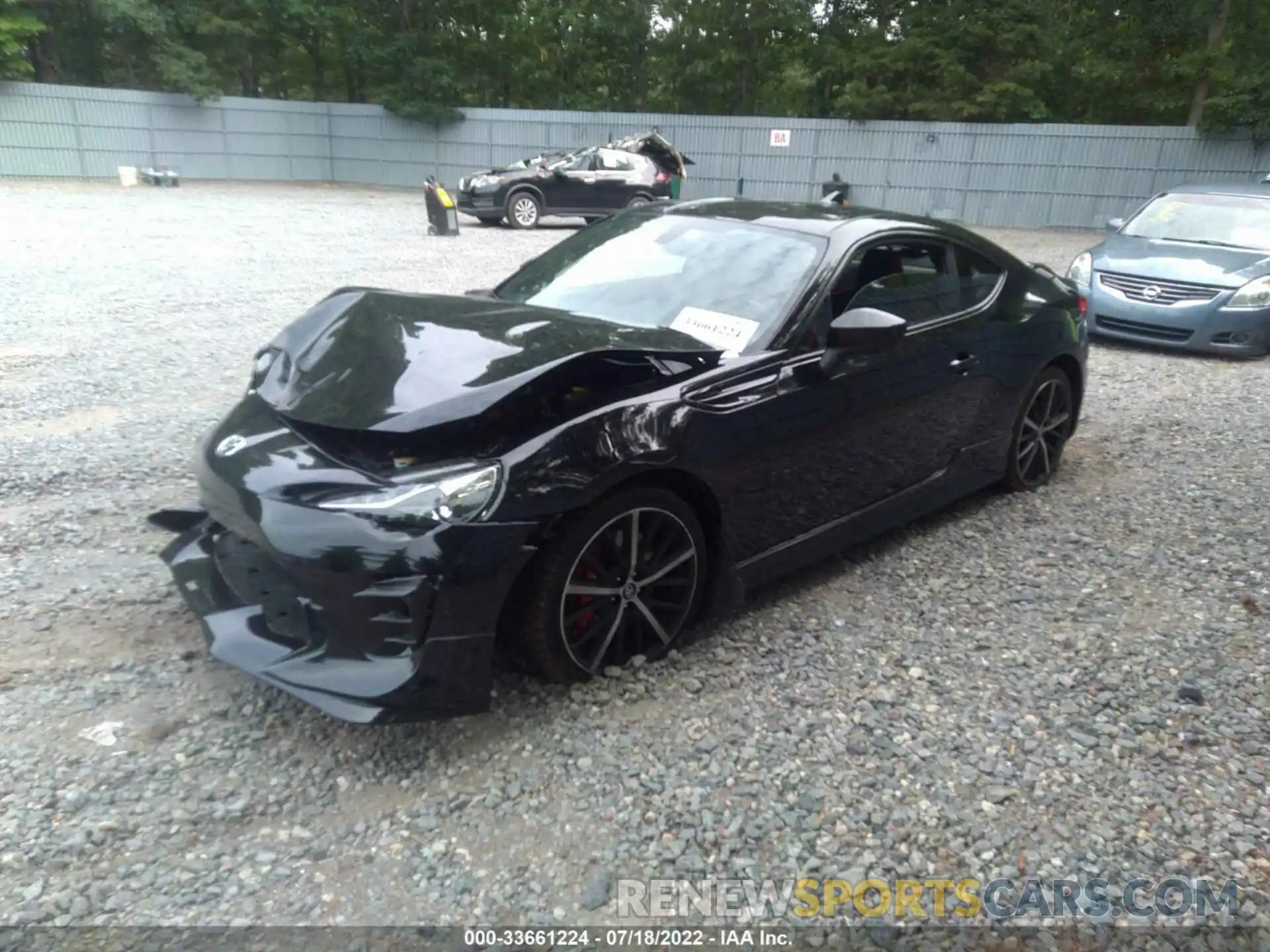 2 Photograph of a damaged car JF1ZNAE18K9701406 TOYOTA 86 2019