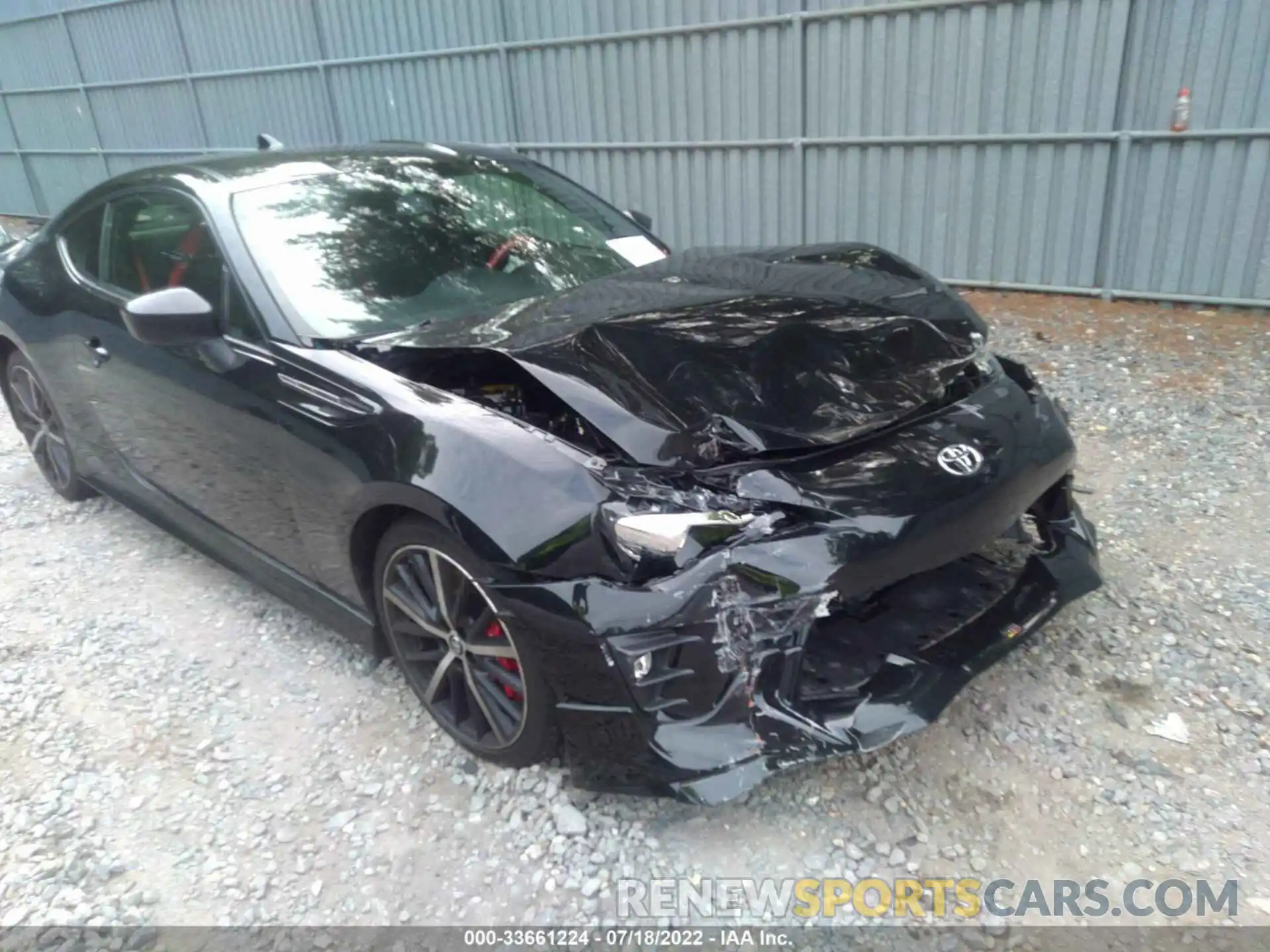 6 Photograph of a damaged car JF1ZNAE18K9701406 TOYOTA 86 2019