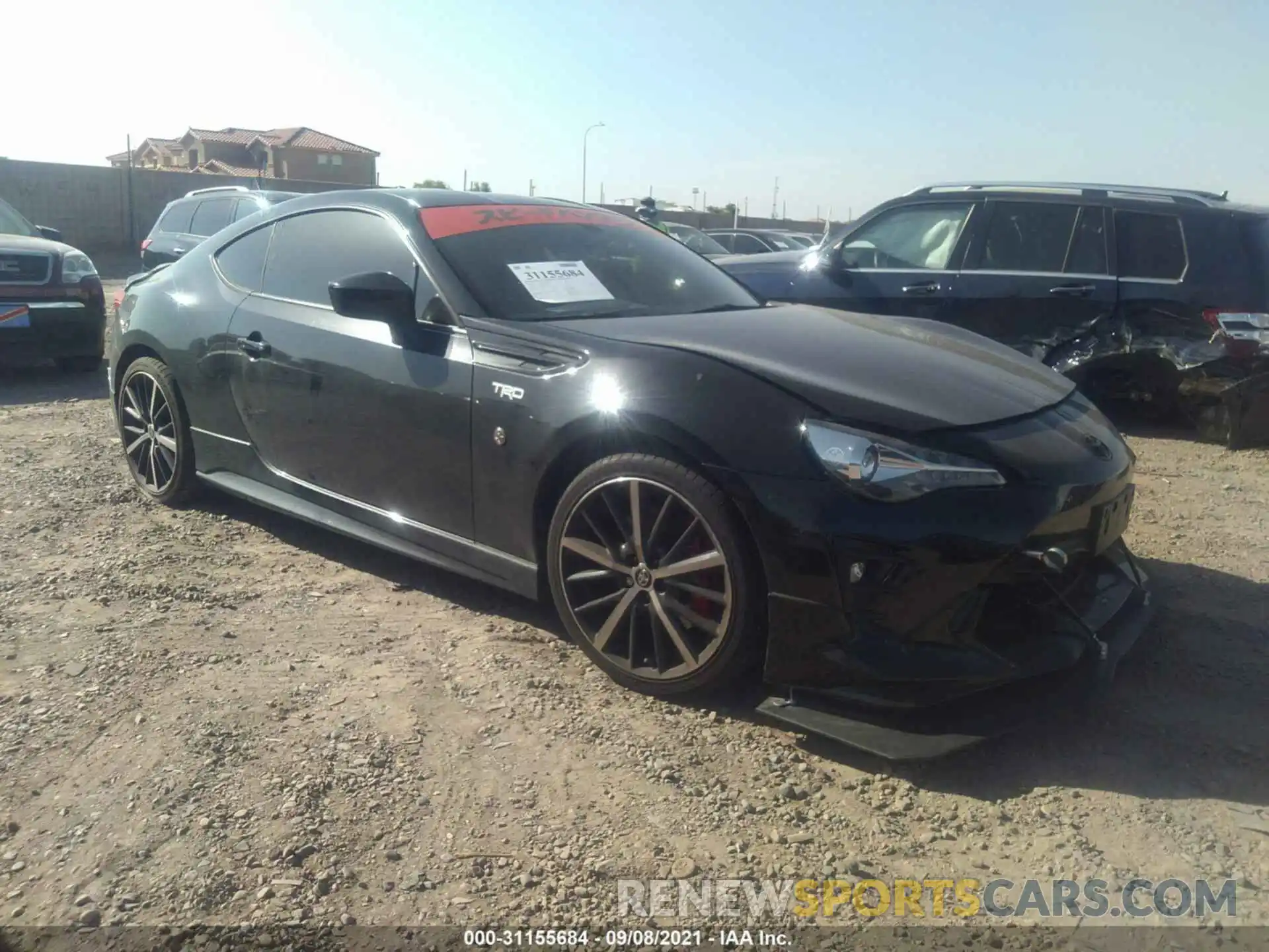 1 Photograph of a damaged car JF1ZNAE18K9702233 TOYOTA 86 2019