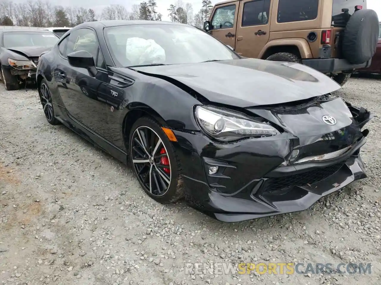 1 Photograph of a damaged car JF1ZNAE18K9702734 TOYOTA 86 2019