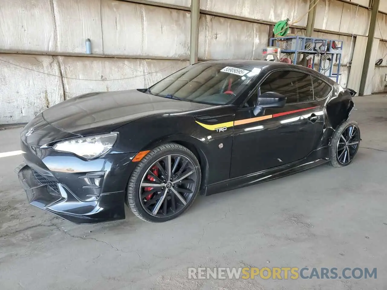1 Photograph of a damaged car JF1ZNAE19K9701575 TOYOTA 86 2019