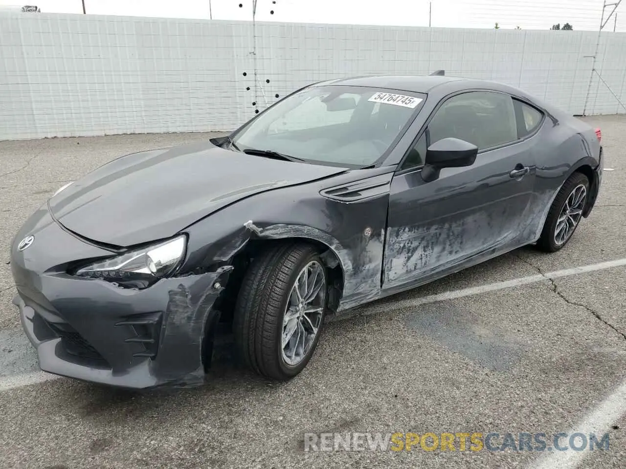 1 Photograph of a damaged car JF1ZNAA14L9754126 TOYOTA 86 2020