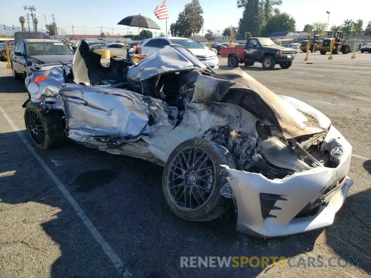 1 Photograph of a damaged car JF1ZNAA15L8751516 TOYOTA 86 2020