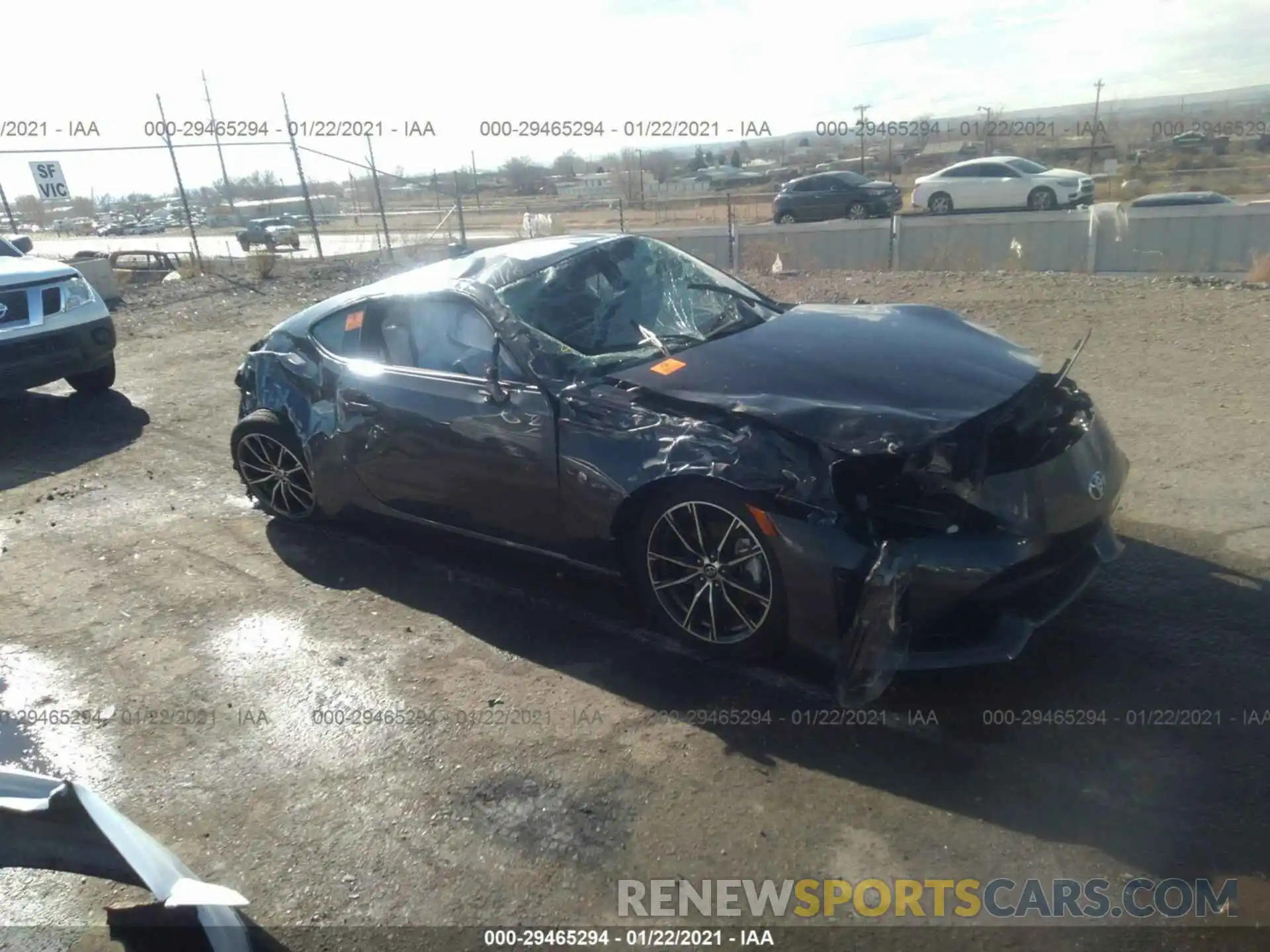 1 Photograph of a damaged car JF1ZNAA17L8751999 TOYOTA 86 2020