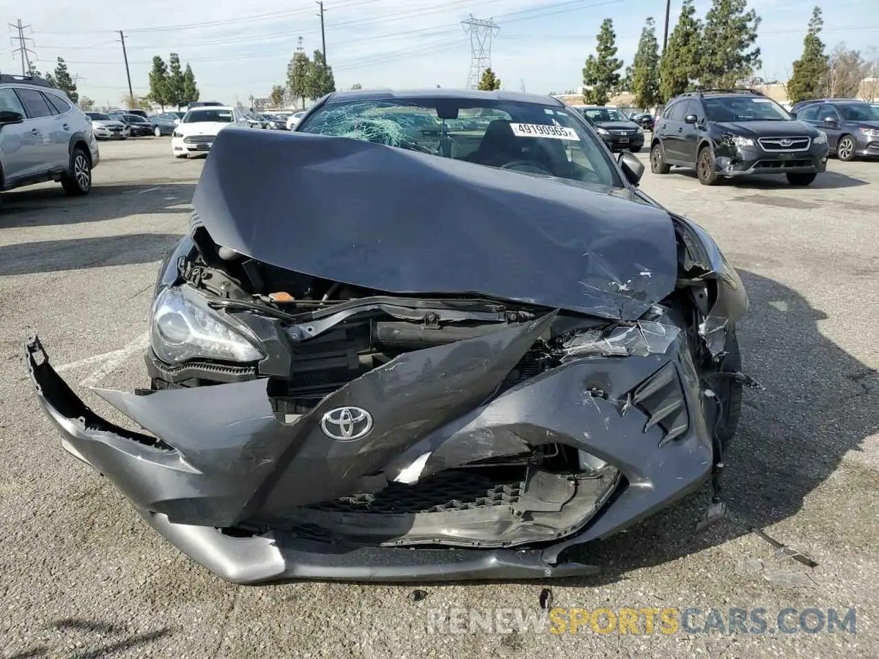 5 Photograph of a damaged car JF1ZNAA19L8752491 TOYOTA 86 2020