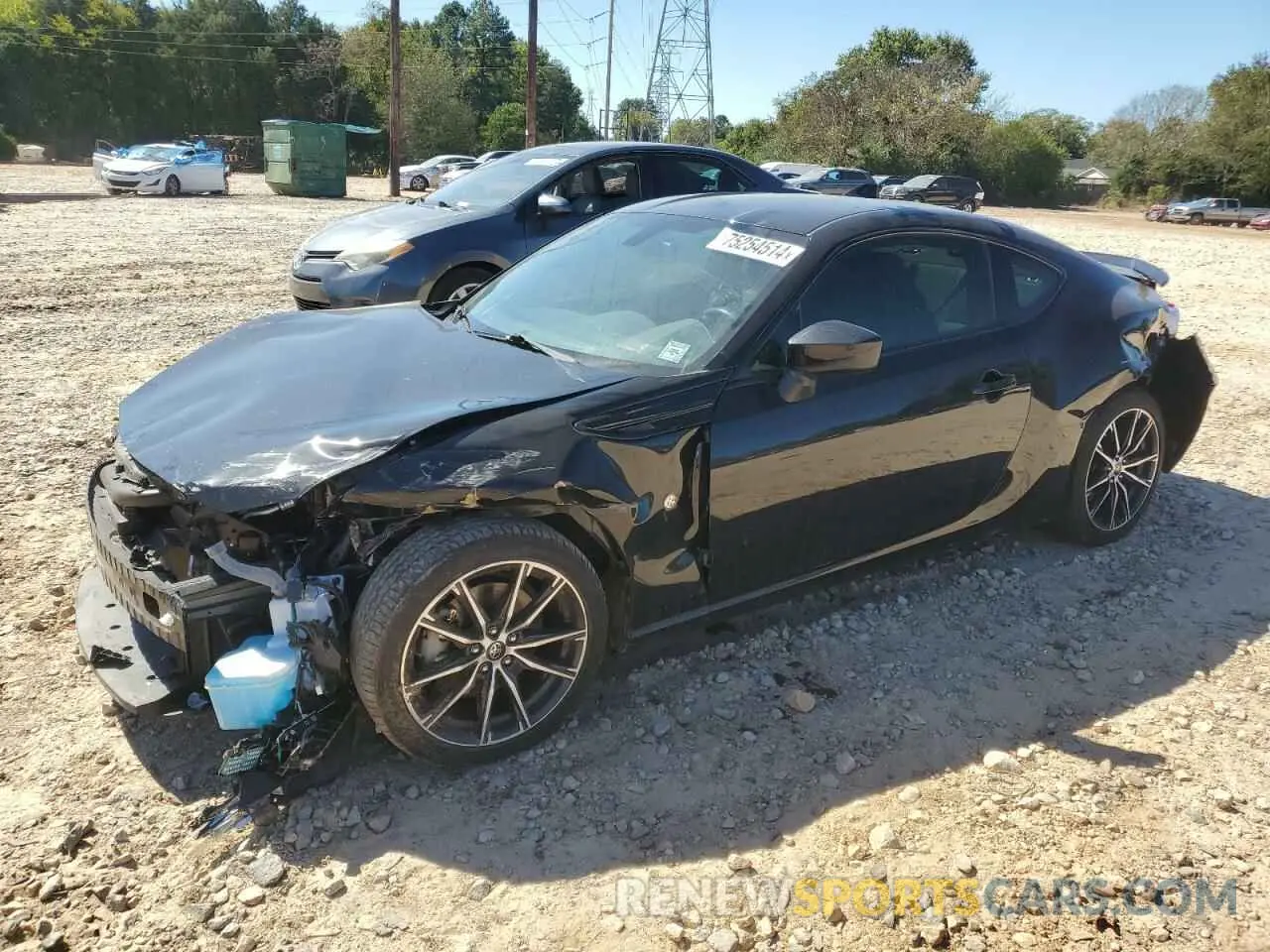 1 Photograph of a damaged car JF1ZNAA19L9753005 TOYOTA 86 2020