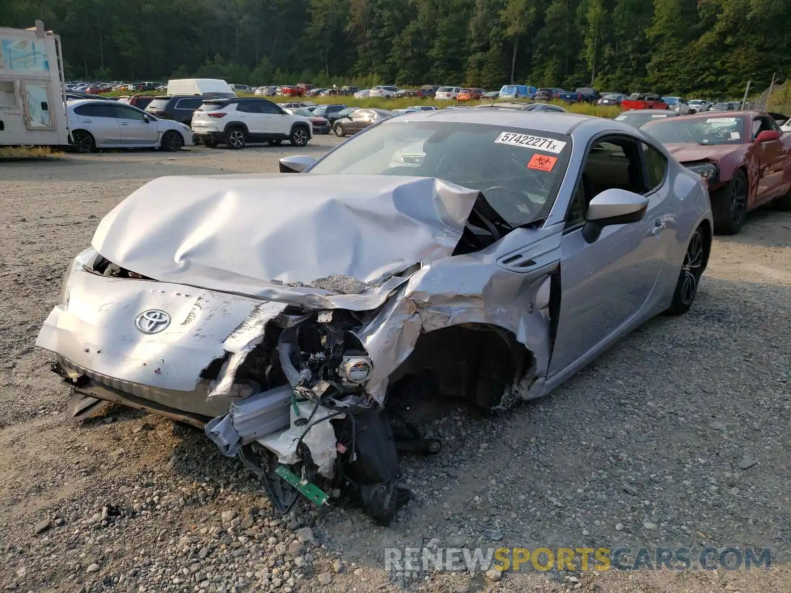 2 Photograph of a damaged car JF1ZNAA1XL8752399 TOYOTA 86 2020