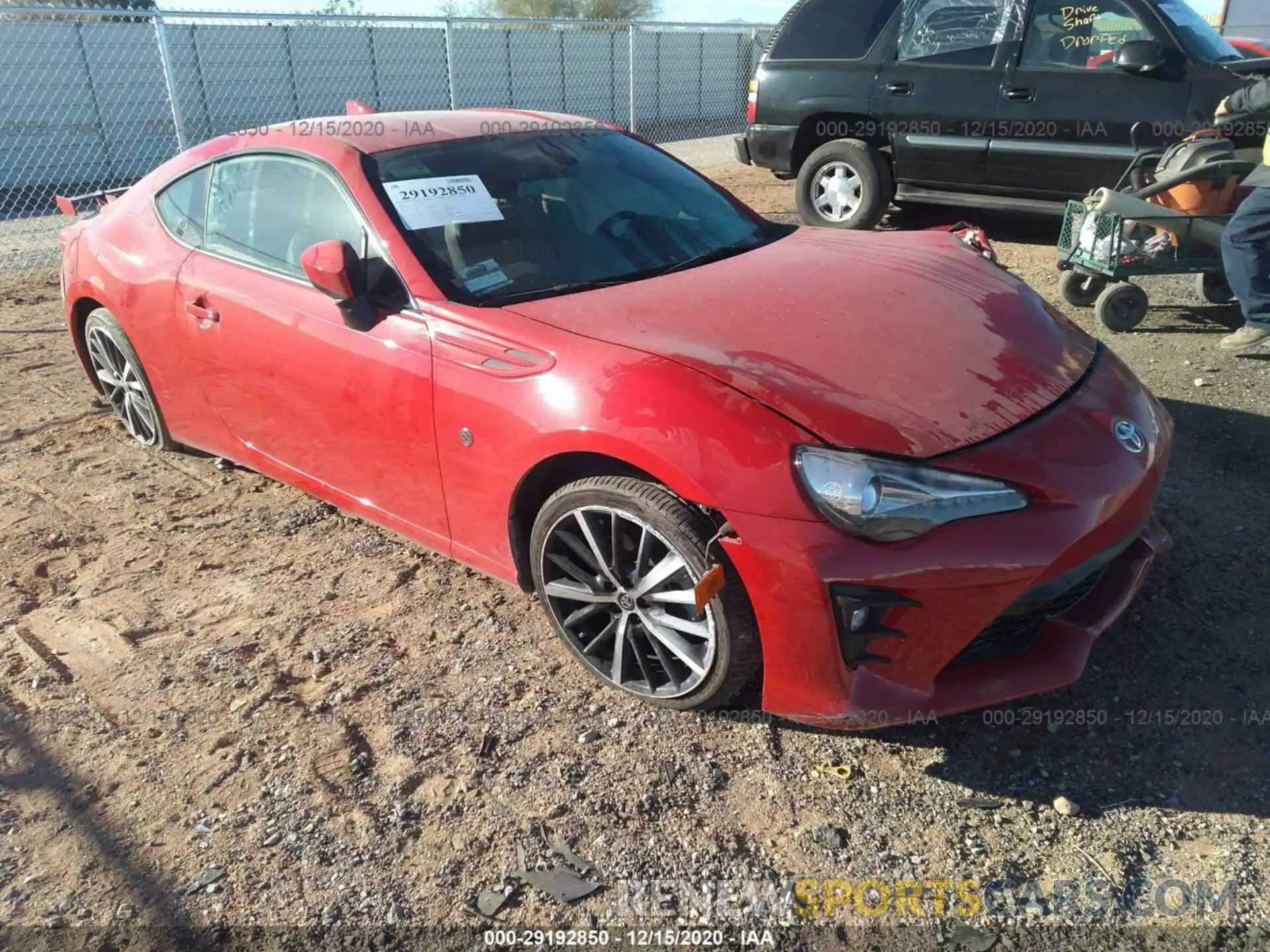 1 Photograph of a damaged car JF1ZNAE11L9751792 TOYOTA 86 2020