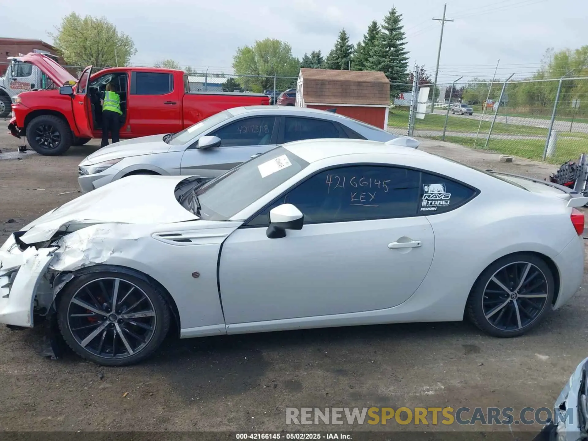 14 Photograph of a damaged car JF1ZNAE15L9751116 TOYOTA 86 2020