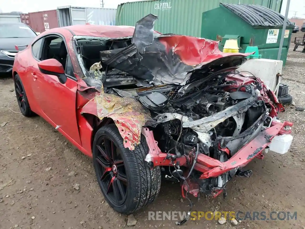 1 Photograph of a damaged car JF1ZNAE17L8752919 TOYOTA 86 2020