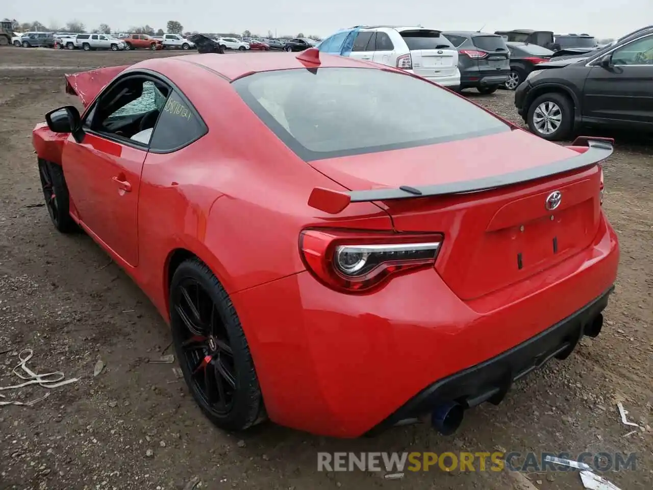 3 Photograph of a damaged car JF1ZNAE17L8752919 TOYOTA 86 2020