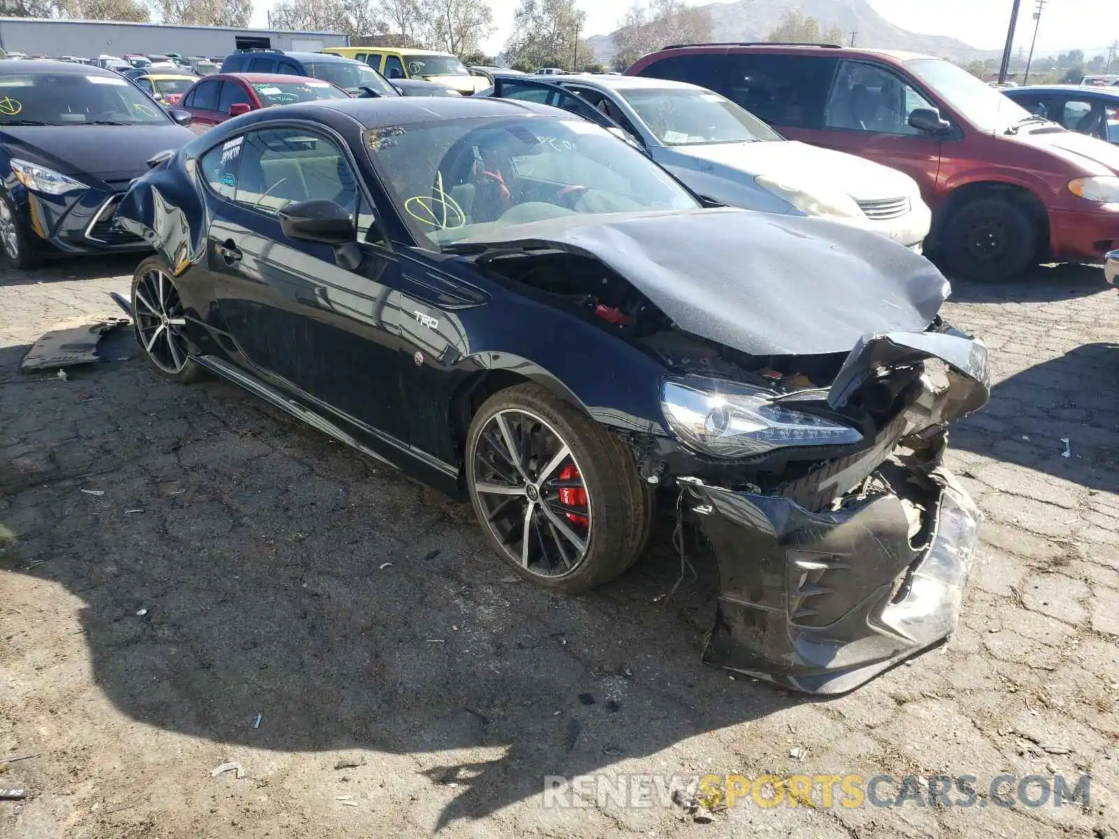 1 Photograph of a damaged car JF1ZNAE10K9701612 TOYOTA 86 GT 2019