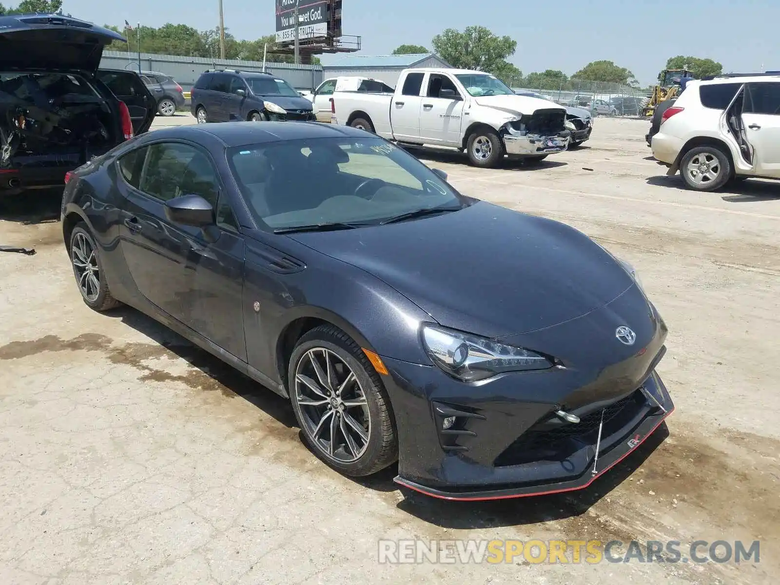 1 Photograph of a damaged car JF1ZNAE13K9703788 TOYOTA 86 GT 2019