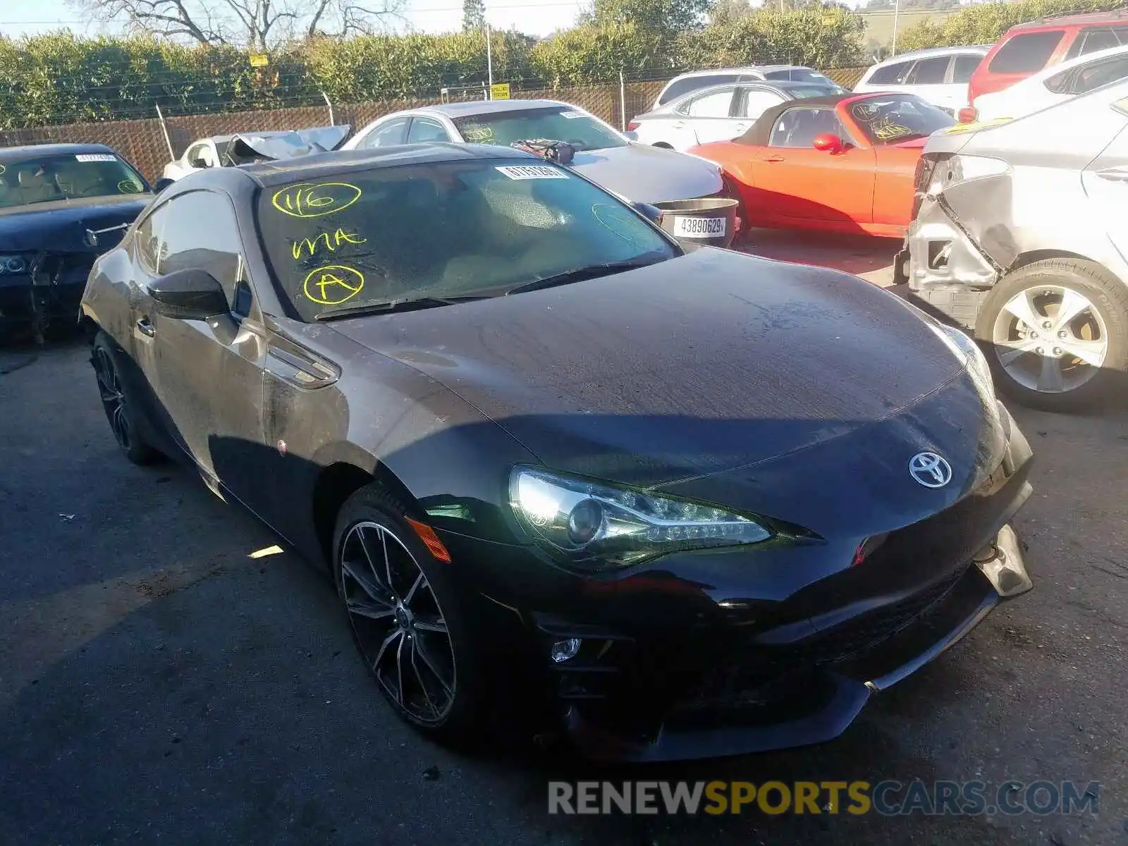 1 Photograph of a damaged car JF1ZNAE14K8700761 TOYOTA 86 GT 2019