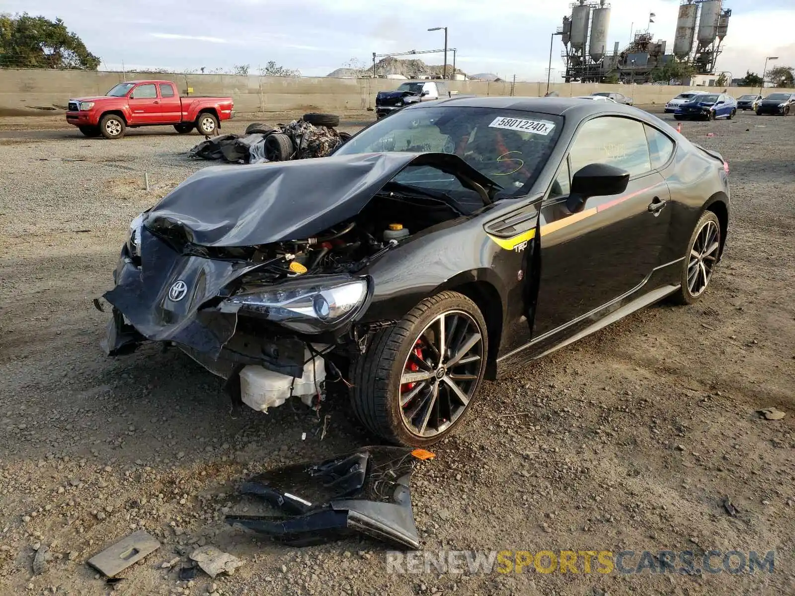 2 Photograph of a damaged car JF1ZNAE16K9701582 TOYOTA 86 GT 2019