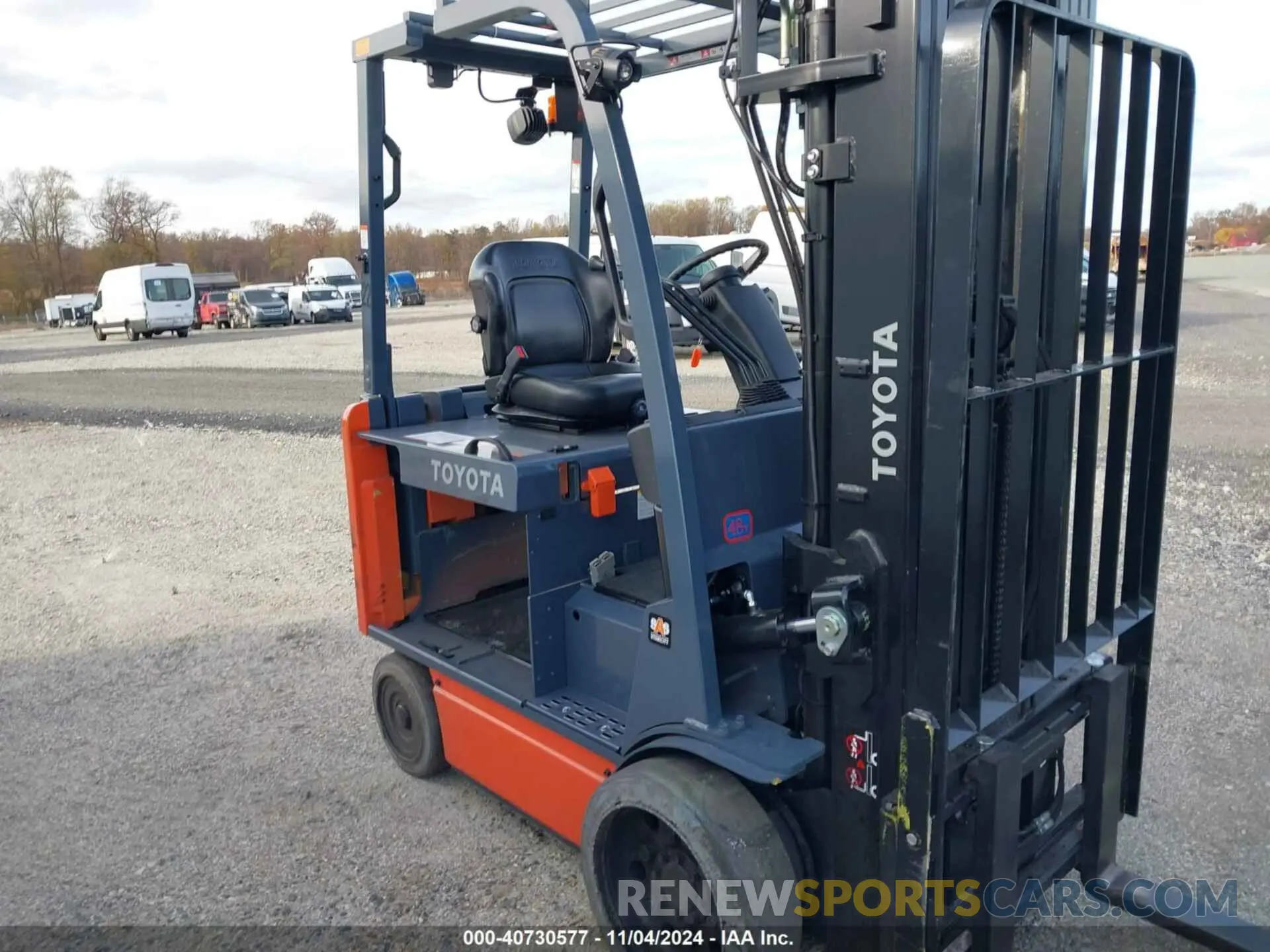 1 Photograph of a damaged car xxxxxxxxxxxx98422 TOYOTA 8FBCU25 FORKLIFT 2023