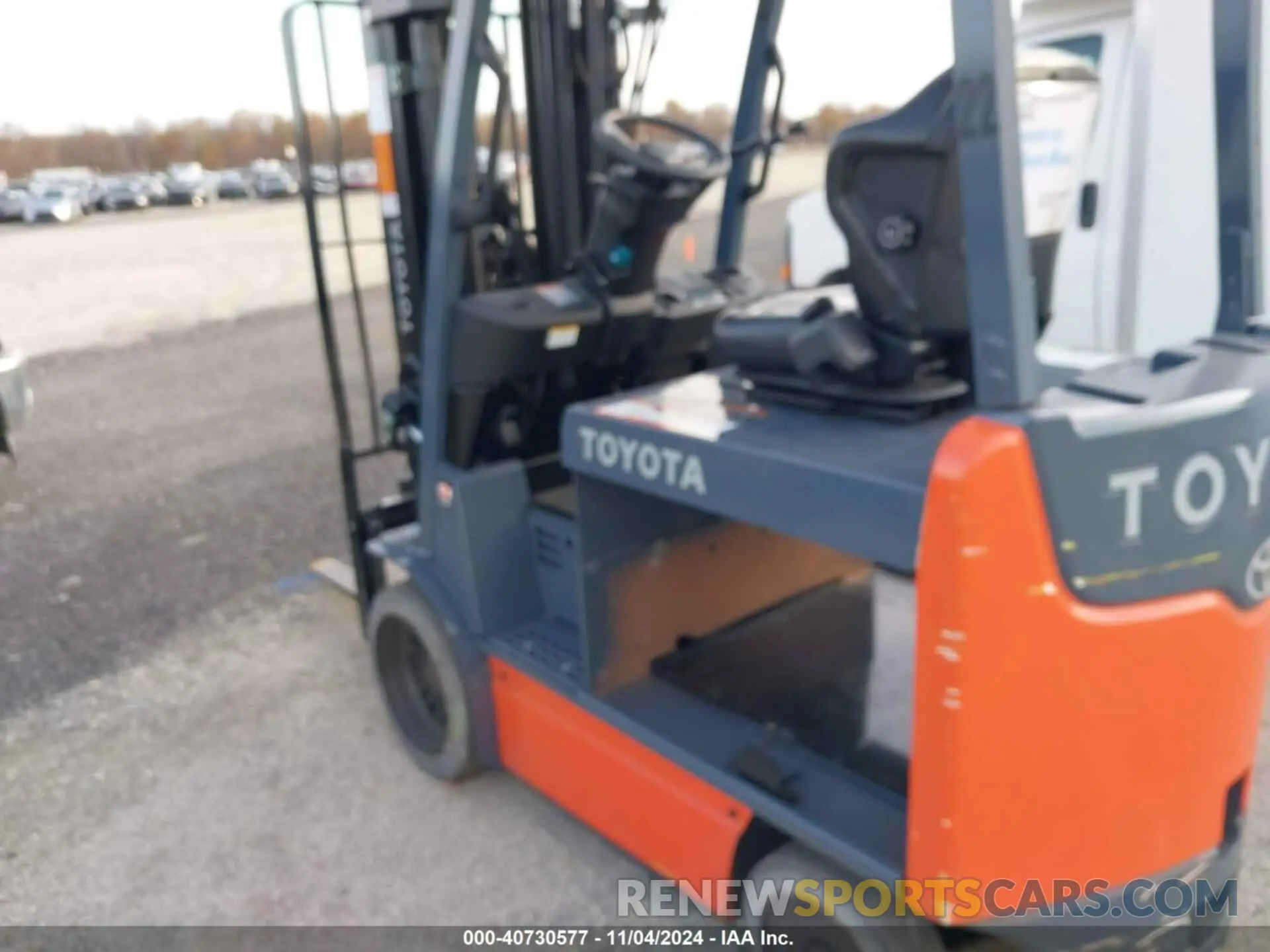 3 Photograph of a damaged car xxxxxxxxxxxx98422 TOYOTA 8FBCU25 FORKLIFT 2023