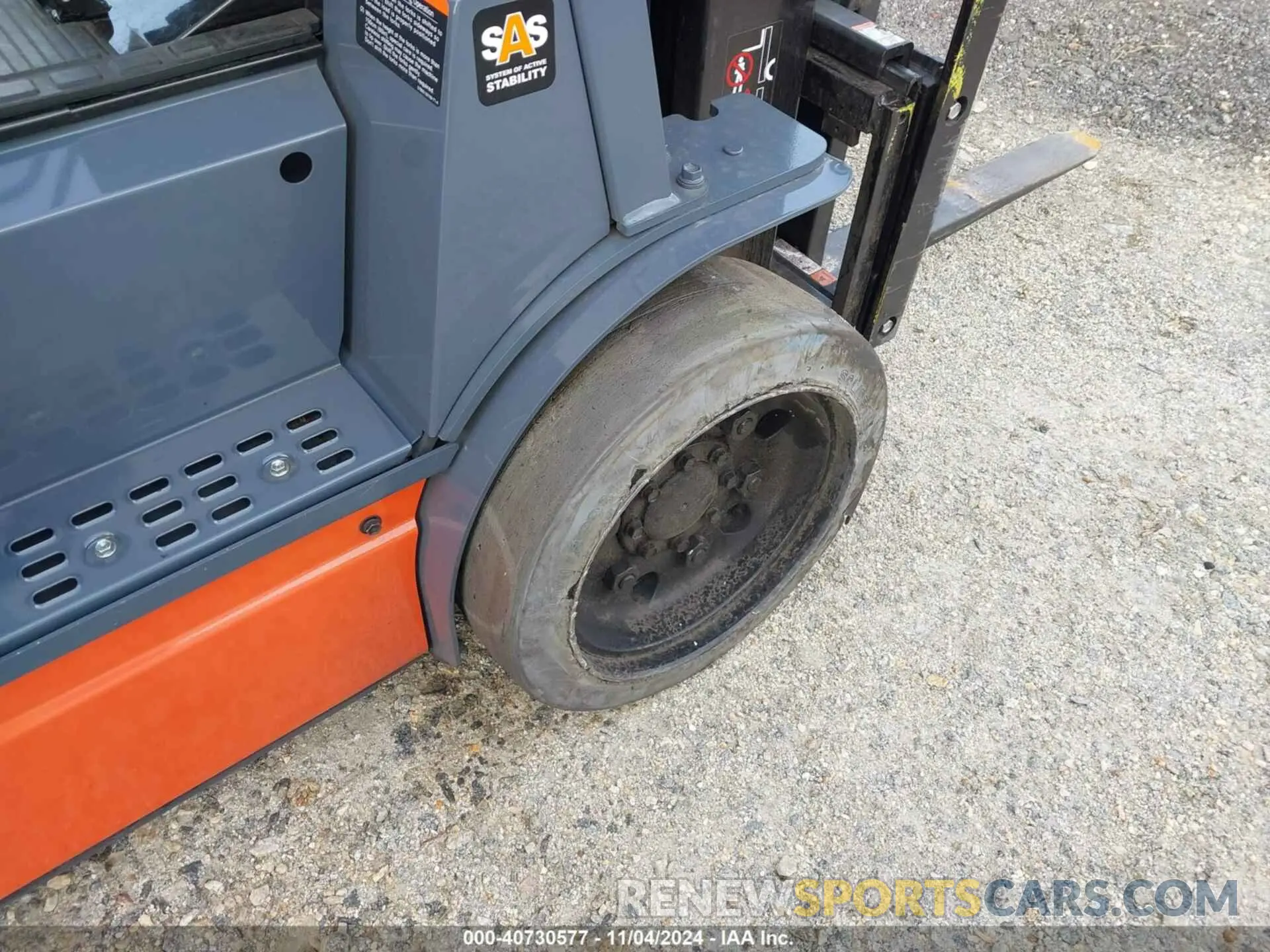 6 Photograph of a damaged car xxxxxxxxxxxx98422 TOYOTA 8FBCU25 FORKLIFT 2023