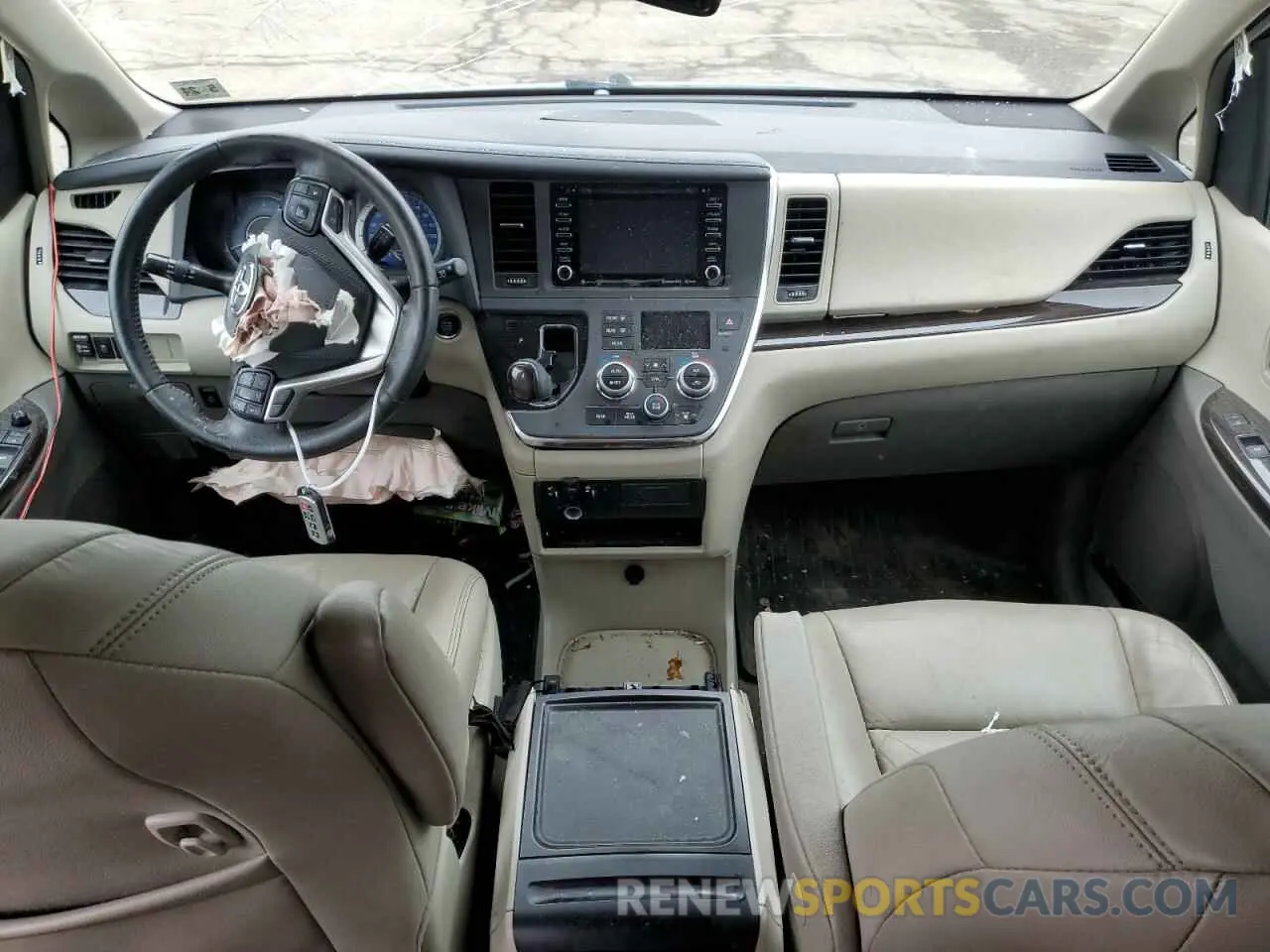 8 Photograph of a damaged car 5TDDZ3DC0KS226360 TOYOTA All Models 2019