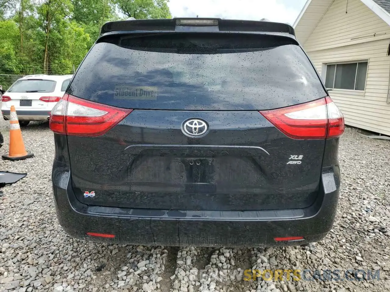 6 Photograph of a damaged car 5TDDZ3DC1KS221250 TOYOTA All Models 2019