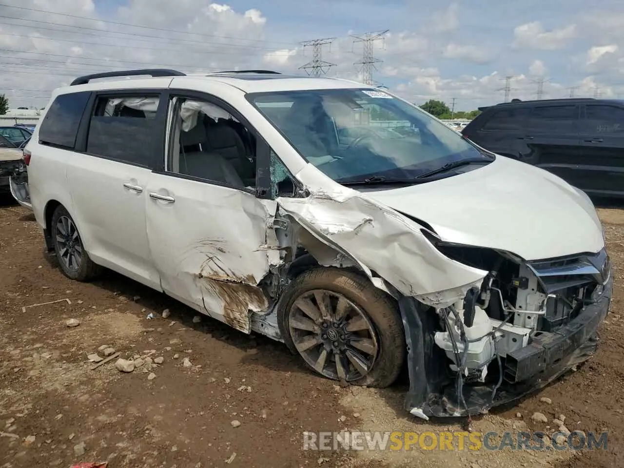 4 Photograph of a damaged car 5TDDZ3DC2KS210712 TOYOTA All Models 2019