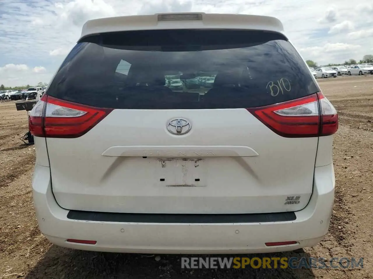 6 Photograph of a damaged car 5TDDZ3DC2KS210712 TOYOTA All Models 2019