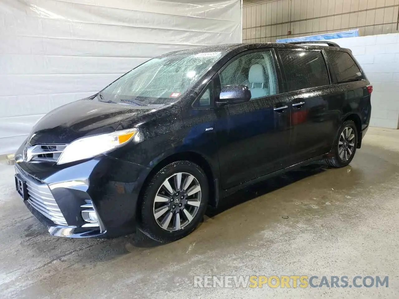1 Photograph of a damaged car 5TDDZ3DC4KS221470 TOYOTA All Models 2019