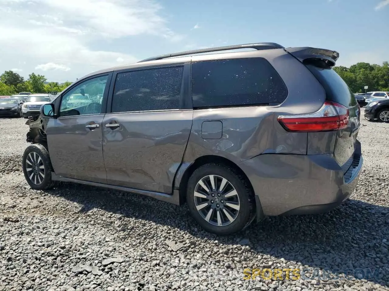 2 Photograph of a damaged car 5TDDZ3DC5KS222885 TOYOTA All Models 2019