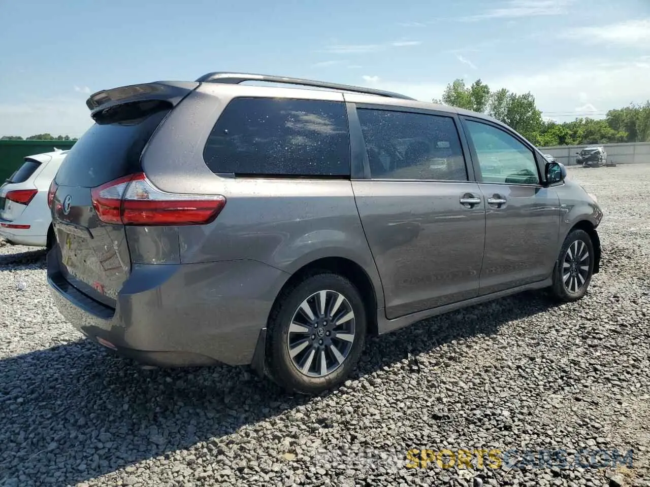 3 Photograph of a damaged car 5TDDZ3DC5KS222885 TOYOTA All Models 2019
