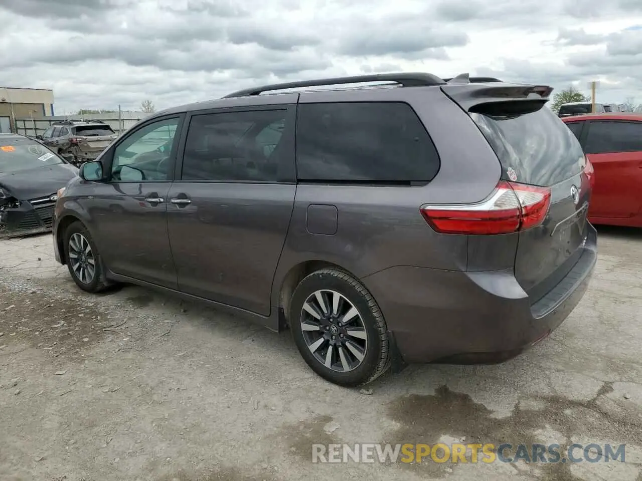 2 Photograph of a damaged car 5TDDZ3DC6KS222958 TOYOTA All Models 2019