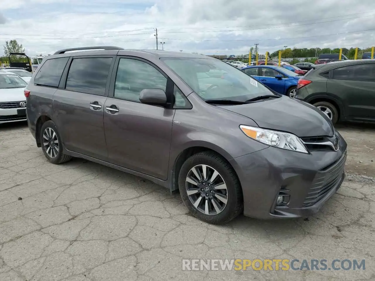 4 Photograph of a damaged car 5TDDZ3DC6KS222958 TOYOTA All Models 2019
