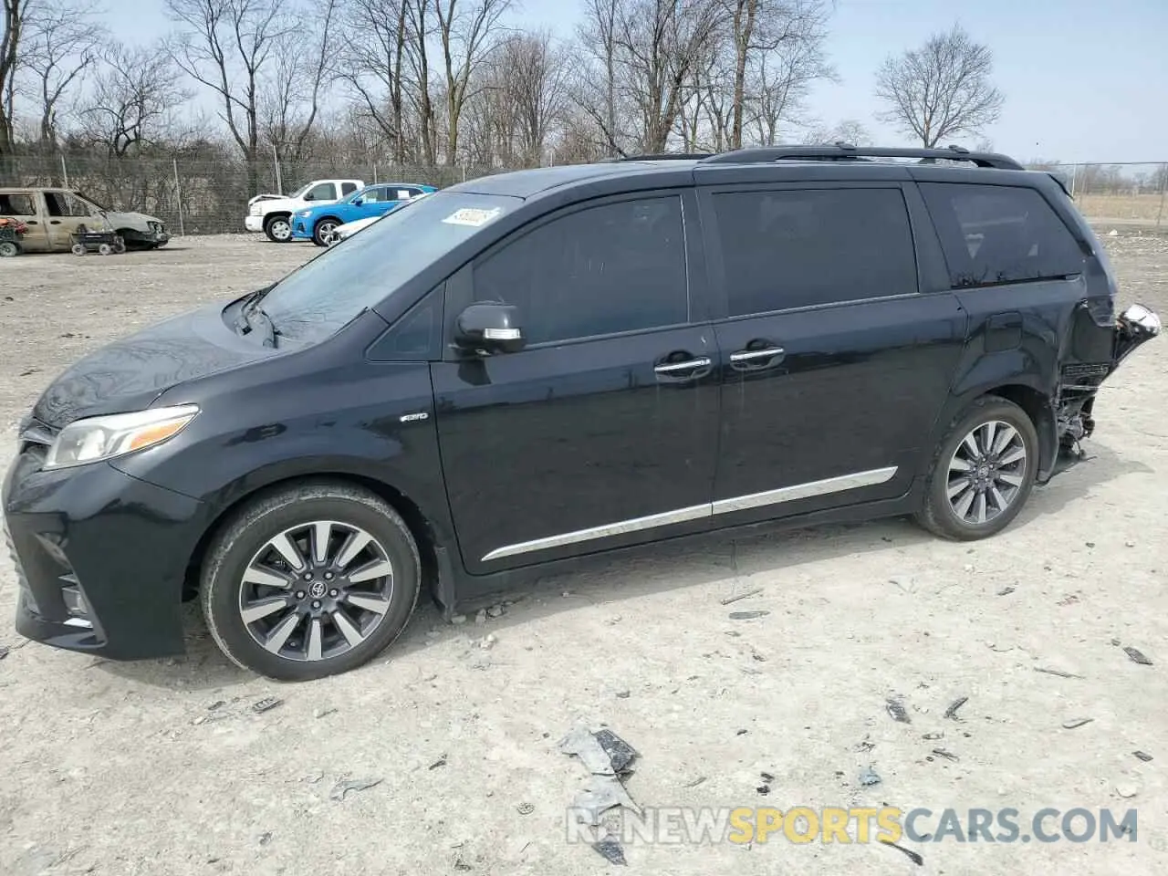 1 Photograph of a damaged car 5TDDZ3DC7KS212200 TOYOTA All Models 2019