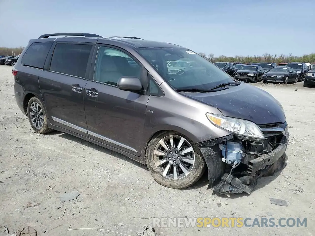 4 Photograph of a damaged car 5TDDZ3DC9KS219911 TOYOTA All Models 2019