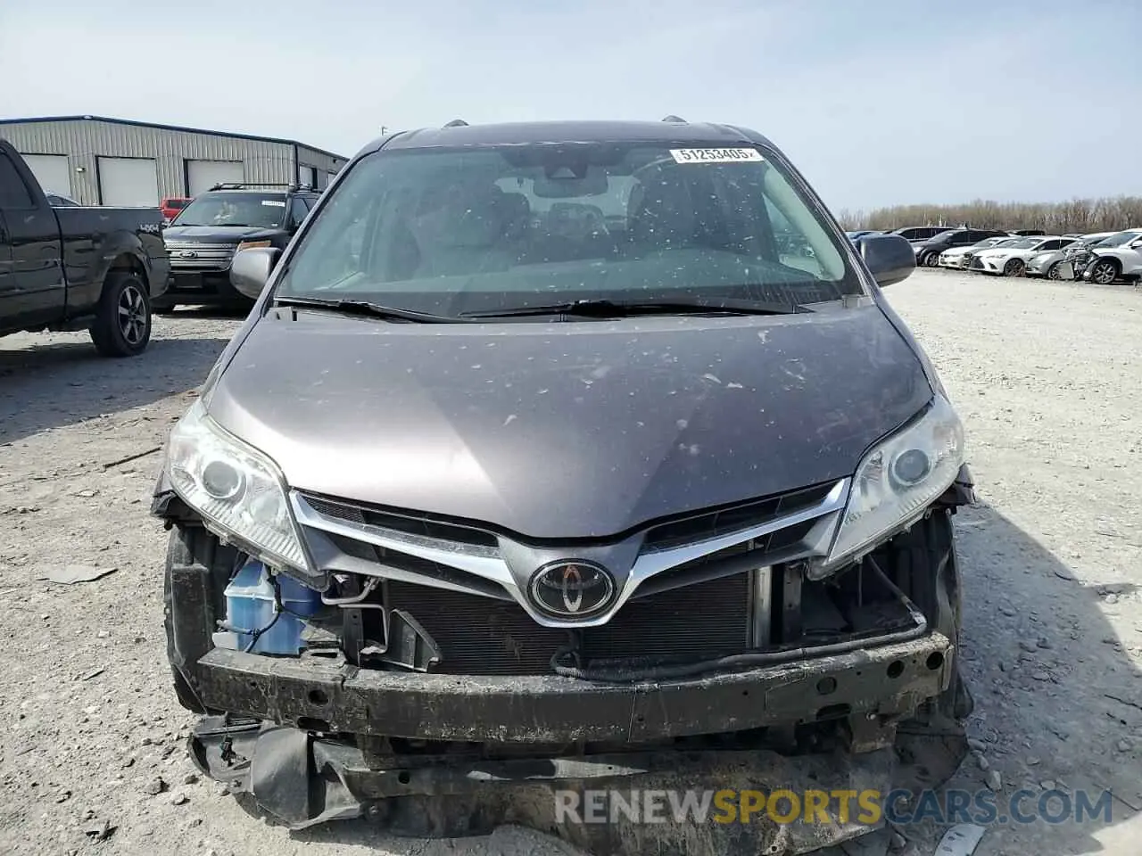 5 Photograph of a damaged car 5TDDZ3DC9KS219911 TOYOTA All Models 2019