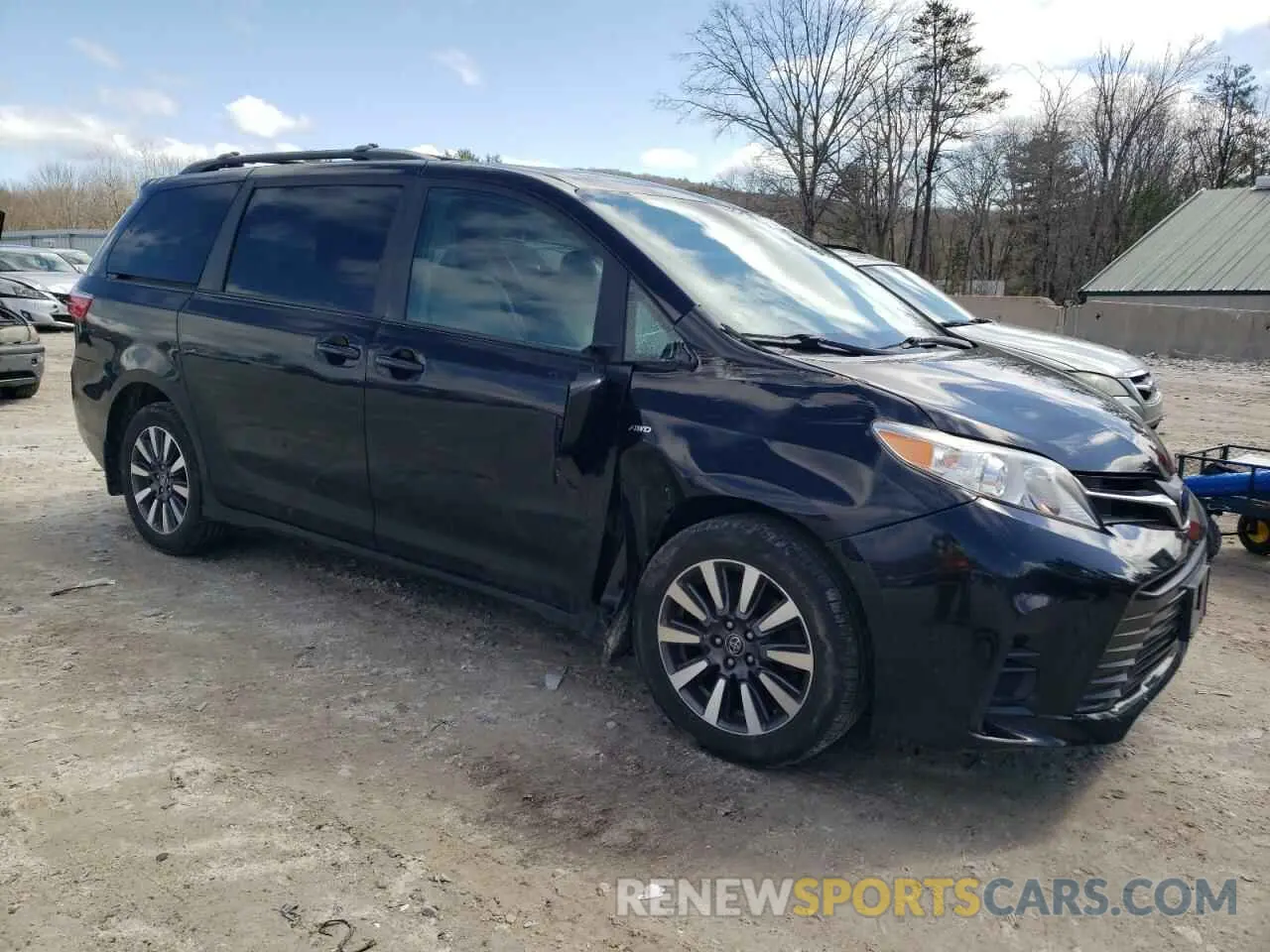 4 Photograph of a damaged car 5TDJZ3DC1KS222837 TOYOTA All Models 2019