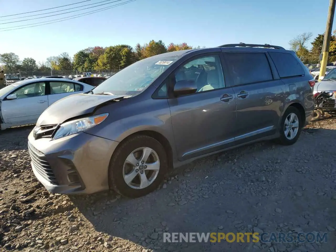 1 Photograph of a damaged car 5TDKZ3DC1KS003557 TOYOTA All Models 2019