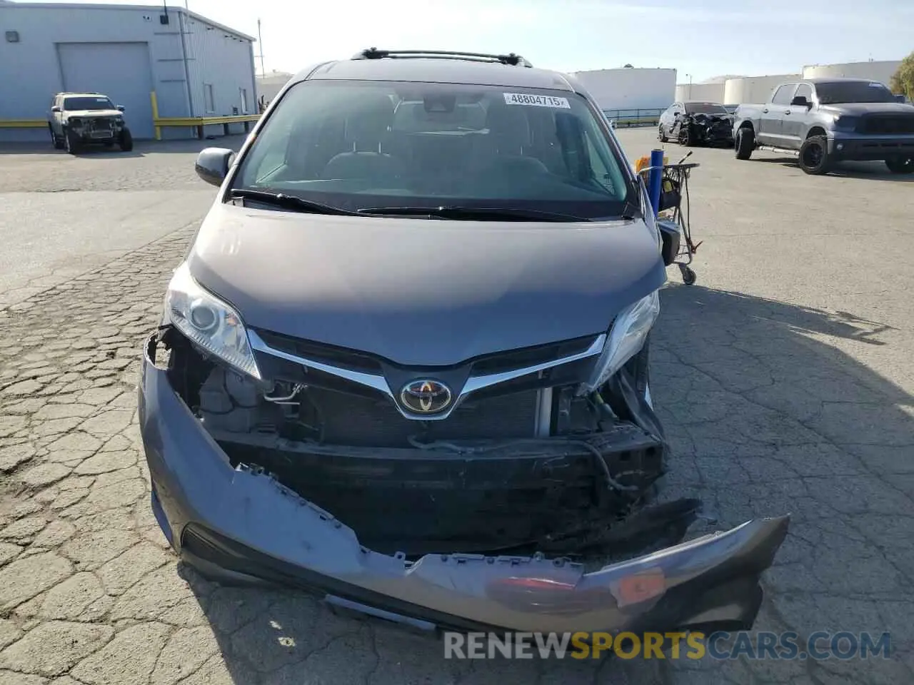 5 Photograph of a damaged car 5TDKZ3DC1KS020293 TOYOTA All Models 2019