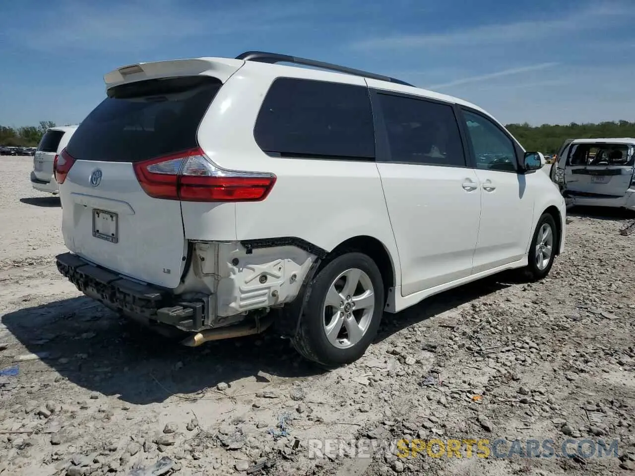 3 Photograph of a damaged car 5TDKZ3DC3KS017900 TOYOTA All Models 2019