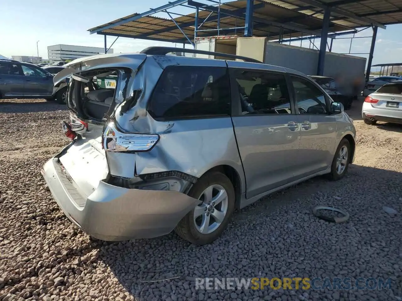 3 Photograph of a damaged car 5TDKZ3DC4KS006579 TOYOTA All Models 2019