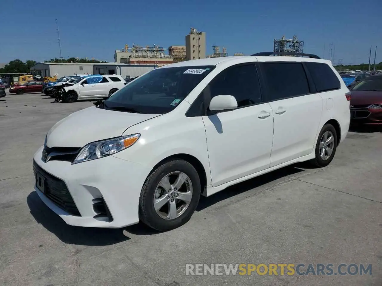 1 Photograph of a damaged car 5TDKZ3DC4KS993734 TOYOTA All Models 2019