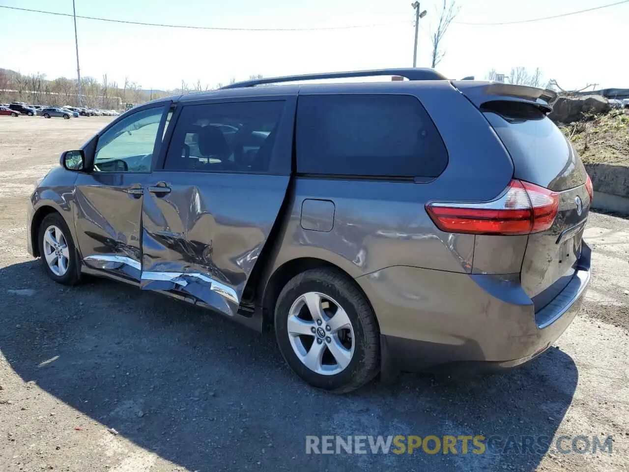 2 Photograph of a damaged car 5TDKZ3DC5KS008521 TOYOTA All Models 2019