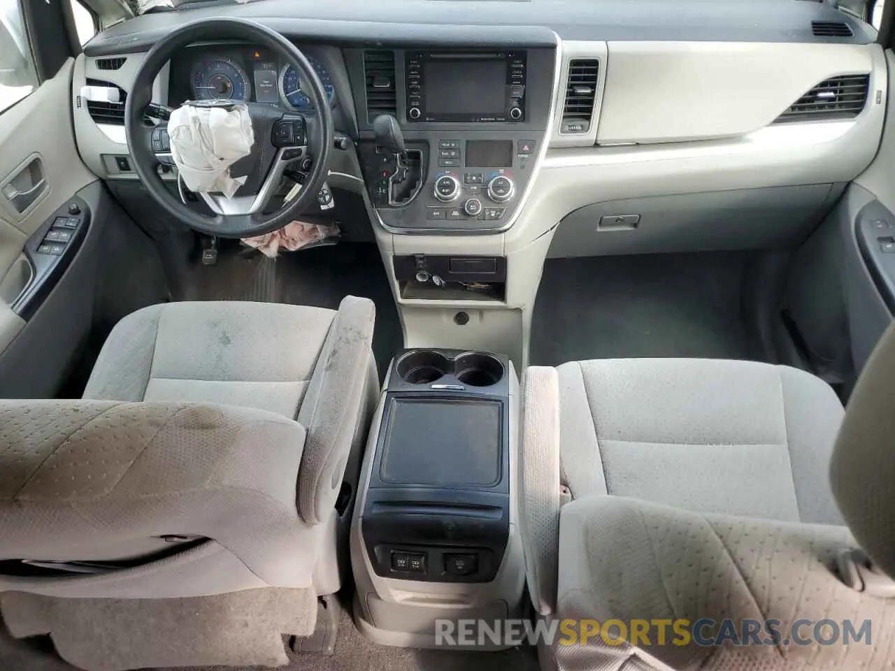 8 Photograph of a damaged car 5TDKZ3DC7KS019908 TOYOTA All Models 2019