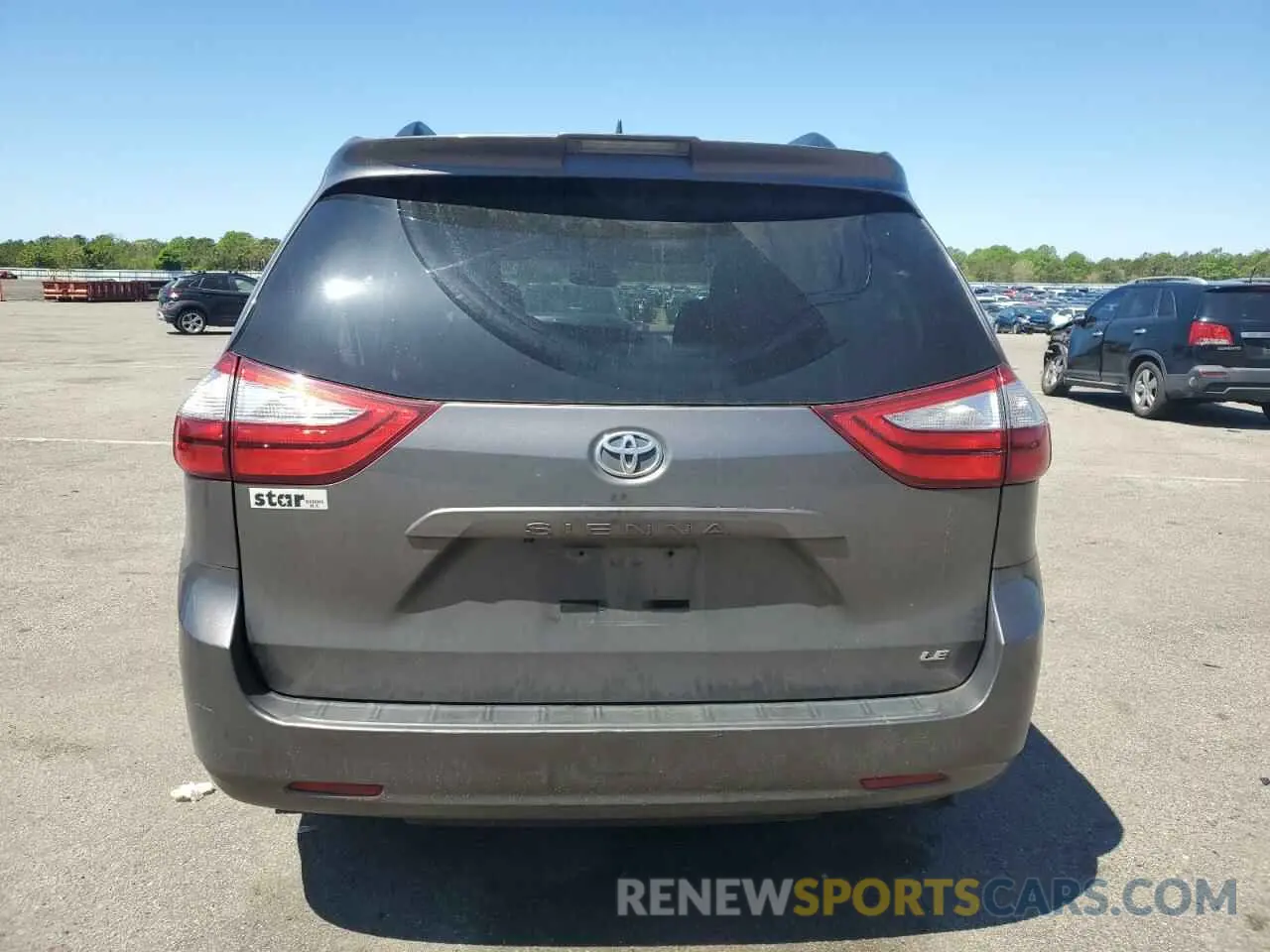 6 Photograph of a damaged car 5TDKZ3DC7KS968584 TOYOTA All Models 2019