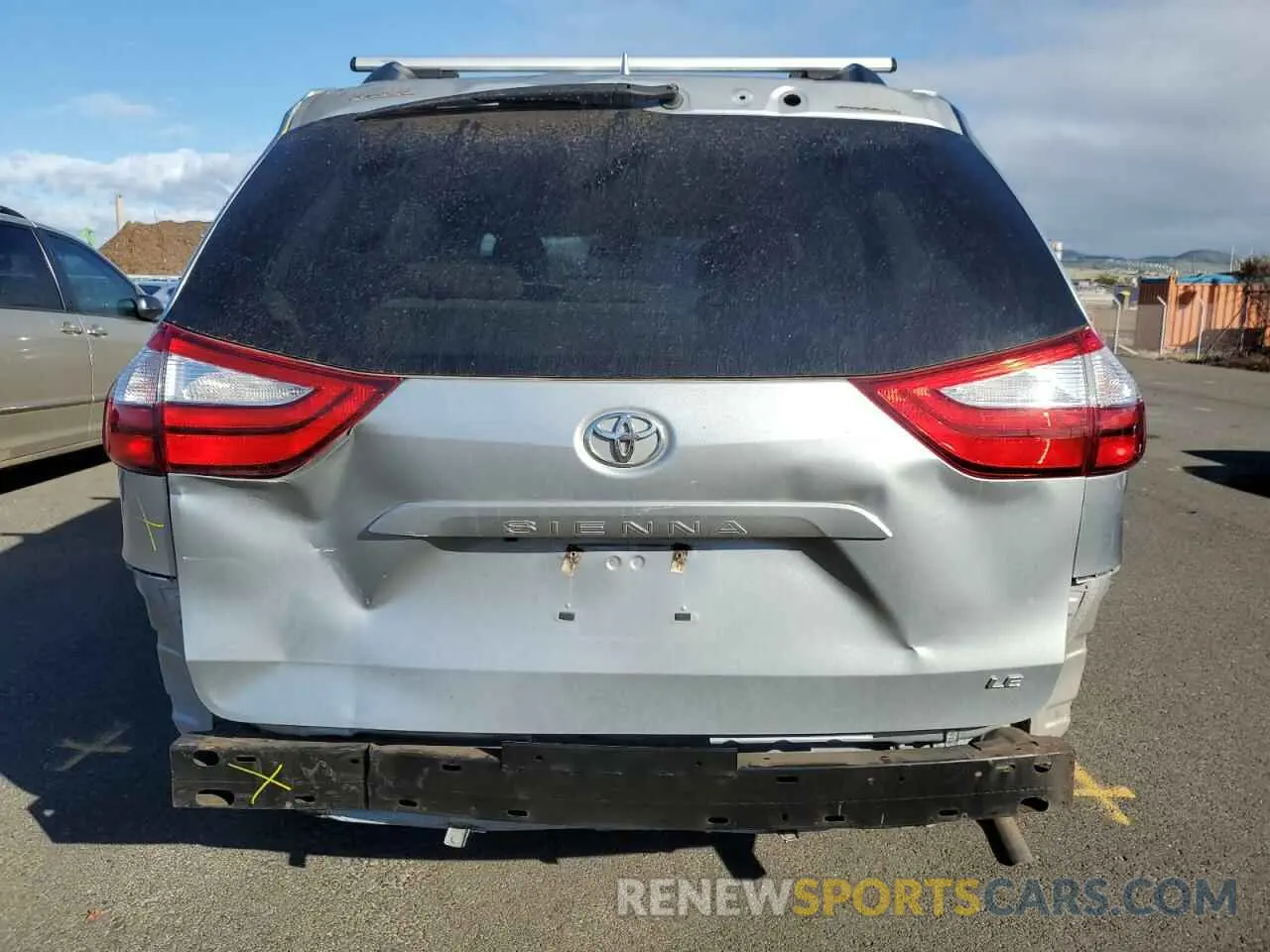 6 Photograph of a damaged car 5TDKZ3DC8KS983174 TOYOTA All Models 2019
