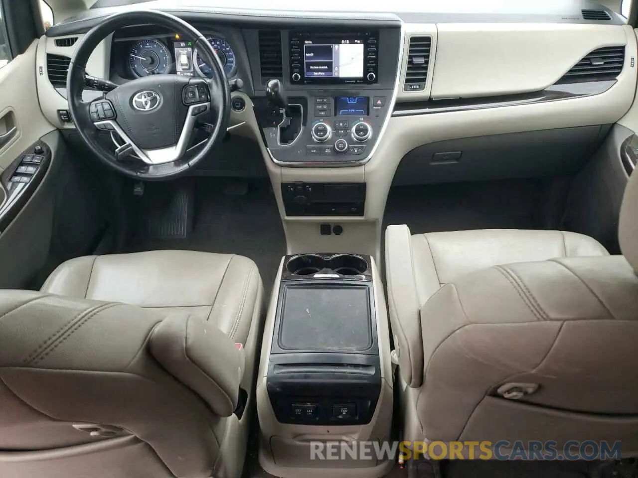 8 Photograph of a damaged car 5TDYZ3DC1KS002337 TOYOTA All Models 2019