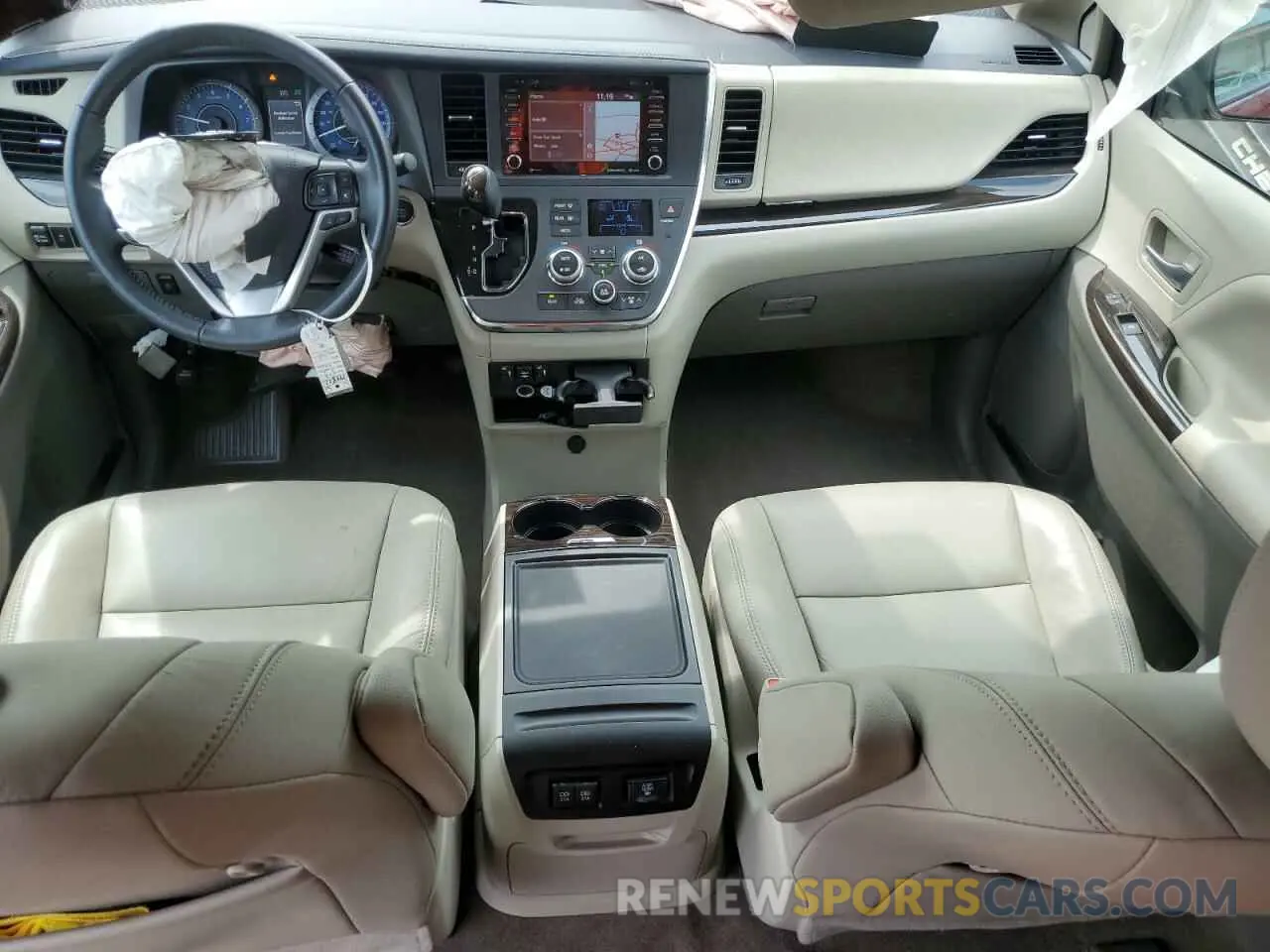 8 Photograph of a damaged car 5TDYZ3DC1KS971863 TOYOTA All Models 2019